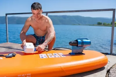 СУП Aqua Marina AMGo Turbo 320 10'6" с електрически двигател