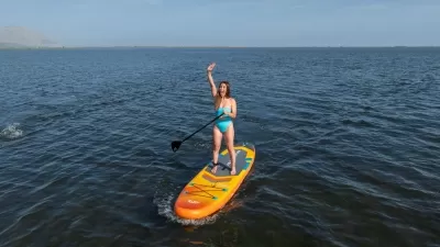 СУП Aqua Marina AMGo Turbo 330 10'10" с електрически двигател