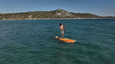 СУП Aqua Marina AMGo Turbo 330 10'10" с електрически двигател