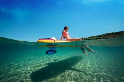 СУП Aqua Marina AMGo Turbo 330 10'10" с електрически двигател