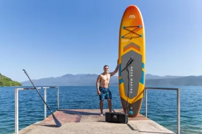 СУП Aqua Marina AMGo Turbo 366 12'0" с електрически двигател