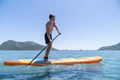 СУП Aqua Marina AMGo Turbo 366 12'0" с електрически двигател