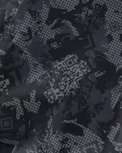 Водоустойчиво унисекс пончо яке роба Saltrock Digi Camo в черно/синьо