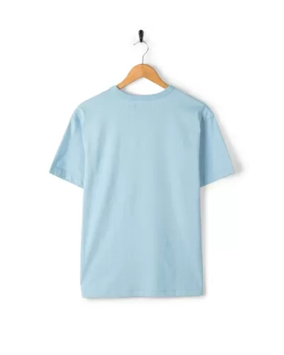 Дамска широка тениска с къс ръкав Saltrock Horizon в светло синьо