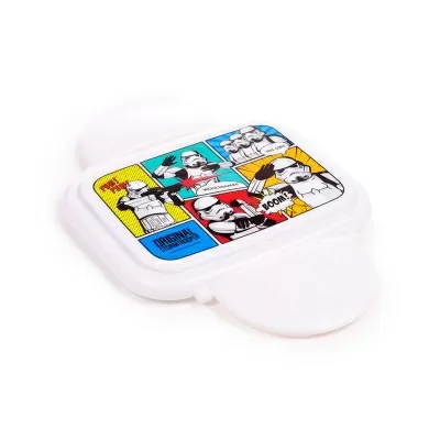 Το αυθεντικό Stormtrooper Clip Lock στοίβαγμα μπόξ μπέντο με μαχαιροπίρουνα