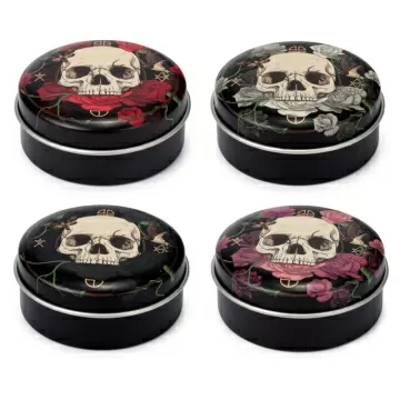 Балсам за устни в кутия Skulls and Roses