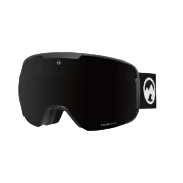 Маска за ски и сноуборд MowMow Vantage M/L с черна рамка и черна фотохроматична LuxaLens плака