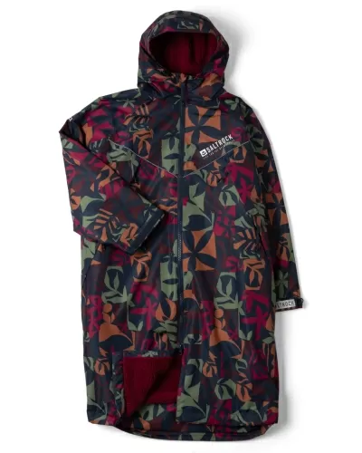 Водоустойчиво унисекс пончо яке роба Saltrock Balance Four Seasons в синьо/черно