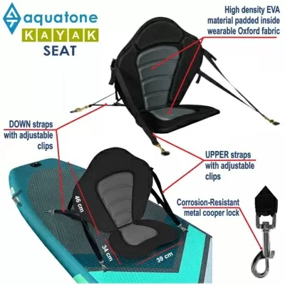 Стендъп падъл борд Aquatone Wave 10'6" каяк комплект