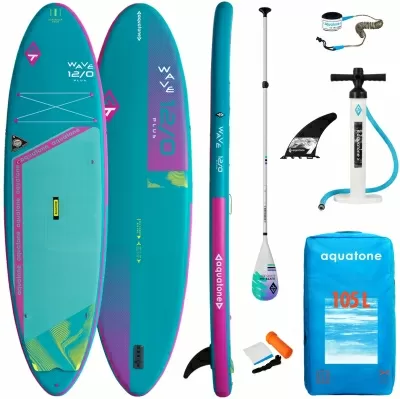 Стендъп падъл борд Aquatone Wave Plus 12'0"