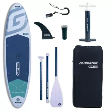 Стендъп падъл борд Gladiator One White 10'8"