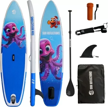 Детски стендъп падъл борд Sun Reflections Octopus 8'2"