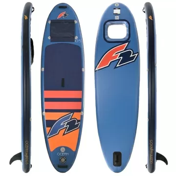 Стендъп падъл борд F2 Ocean Sight 11'5" син