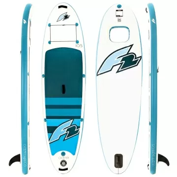 Стендъп падъл борд F2 Ocean Sight 10'5" бял