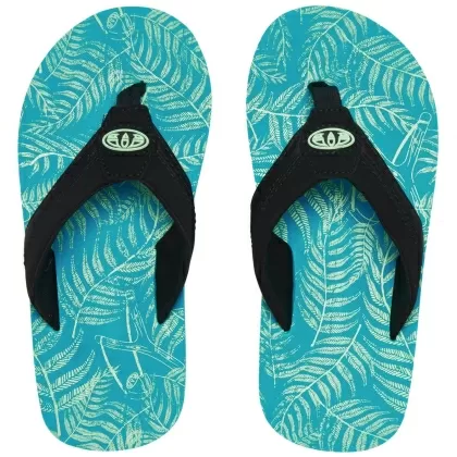 BOYS ANIMAL SLIM MARINE FLIP FLOPS TOE POST BEACH SANDALS