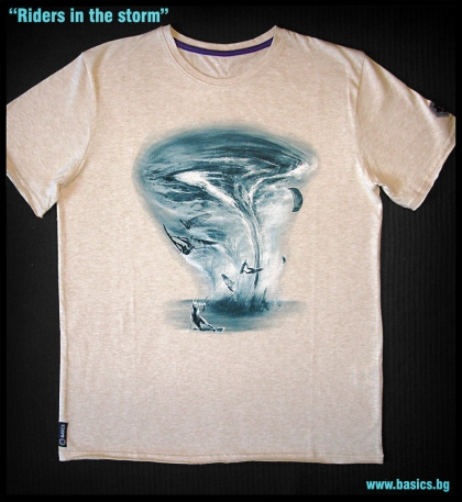 RIDERS IN THE STORM TEE