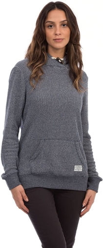 ANIMAL STITCHED WOMEN'S OVERHEAD HOODIE