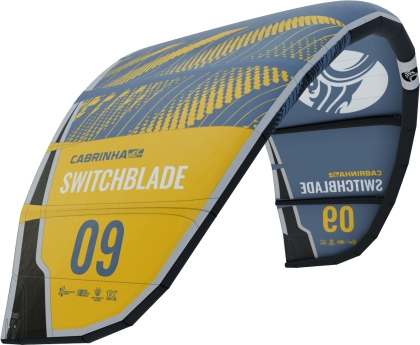 Кайт Cabrinha Switchblade 2022 C2 синьо/жълто