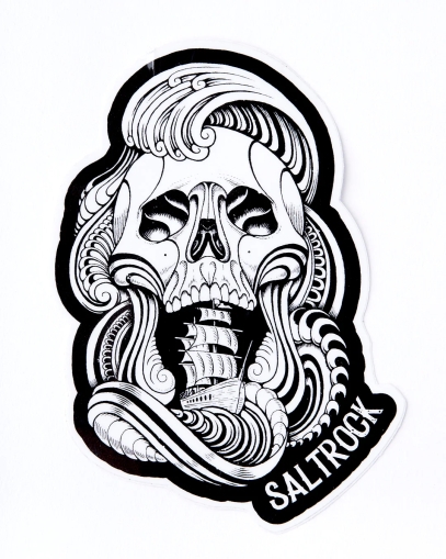 Saltrock No Mercy Sticker