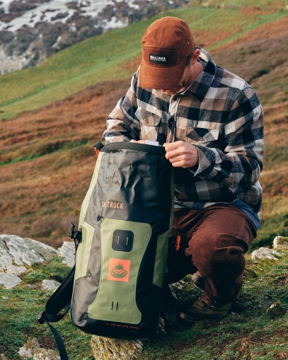 Saltrock Fathom Drybag Backpack Green 