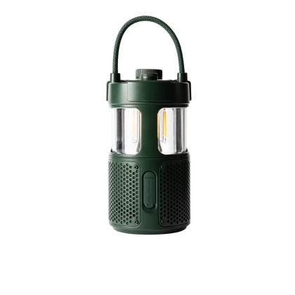 Woodland Glow Waterproof Outdoor Speaker With LED Lamp