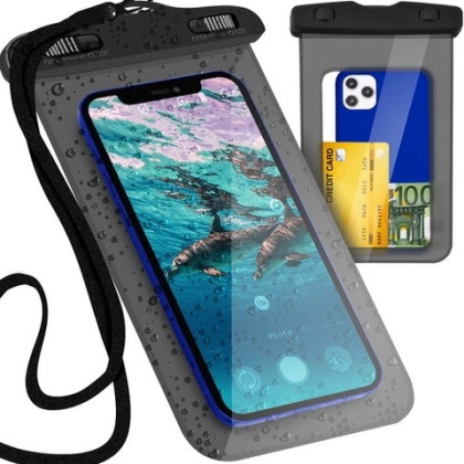 Waterproof Phone Case Black