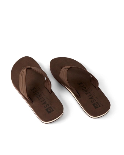 Saltrock Keanu Mens Flip Flops Brown