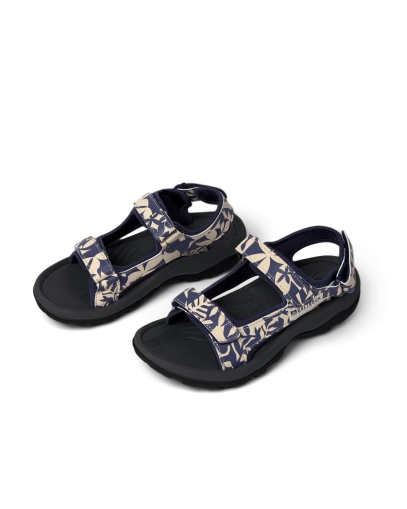Saltrock Walkabout Balance Womens Floral Hiking Sandal Blue