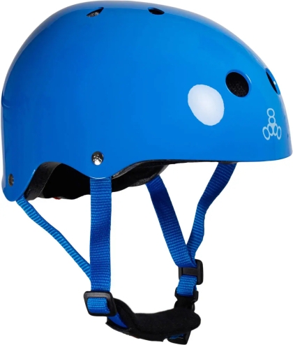 Cască de skate pentru copii Triple Eight Lil 8 46-52 Albastru