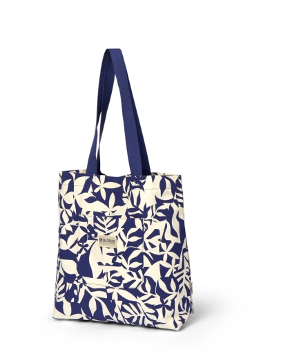 Чанта за пазаруване Saltrock Laguna в Синьо/Кремаво