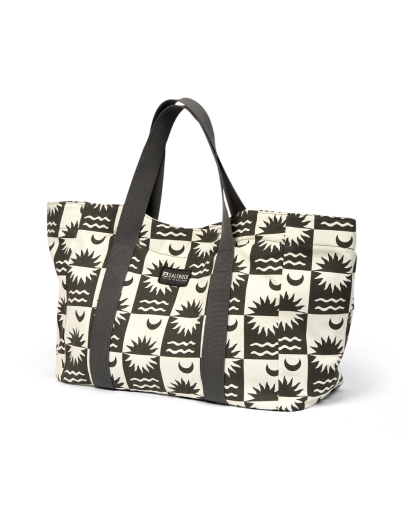 Saltrock Peachy Beach Bag Creme/Grün