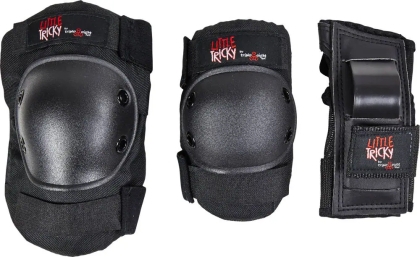 Τριάδα Επιγονατίδες Σκέιτ Triple Eight Little Tricky Junior Παιδικές 3 πακ (XS)