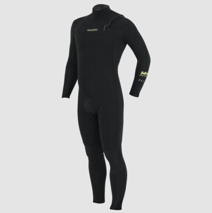 Wetsuit Manera Magma Meteor FZ 5/4/3 front zip in black