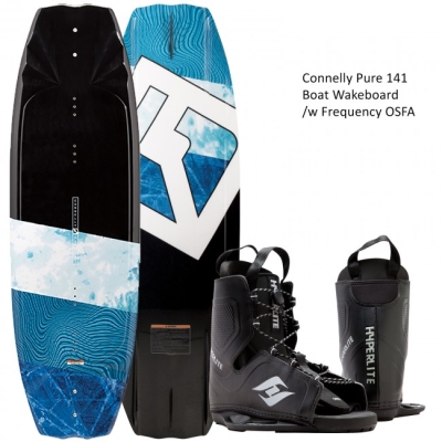 Connelly Pure 141 Wakeboard w/ Frequency OSFA Boot