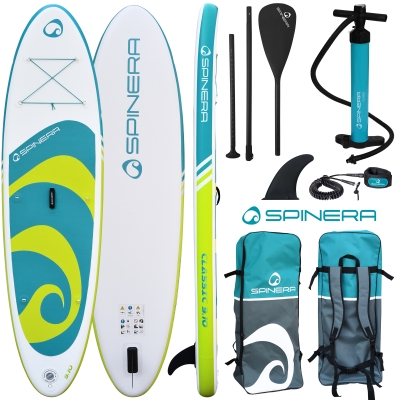 Spinera Classic 9'10" Inflatable SUP Pack 2
