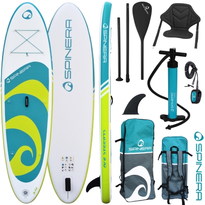 Spinera Classic 9'10" Inflatable SUP Pack 3