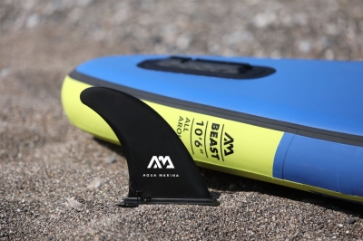 Aqua Marina Slide-in 9" Large Center Fin for ISUP In Whitewater