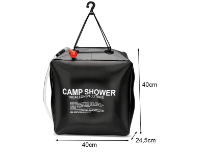Tourist Camping Solar Shower 40L
