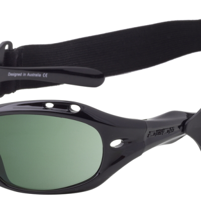 Слънчеви очила за сърф и водни спортове Dirty Dog Wetglass Curl II Floating - Black-Green