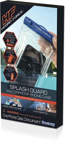 Hydro-Force Splash Guard Waterproof Smart Phone Case