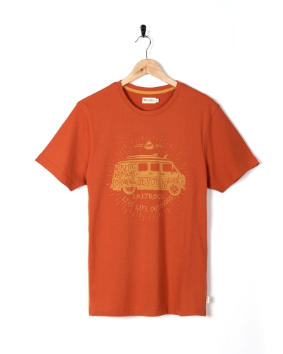 Тениска Saltrock Live Life Location в оранжево