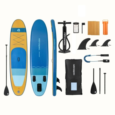 Retrospec Weekender SL 10' Inflatable Paddle Board (Nautical Blue)