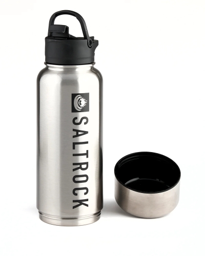 Saltrock Stash 32Oz Water Bottle Grey