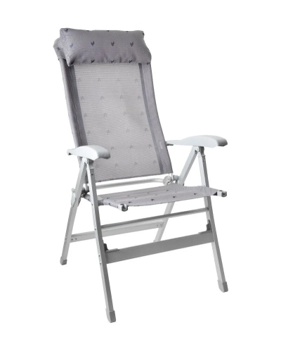 Сгъваем стол шезлонг Campout за къмпинг, кемпери и каравани със 7 нива на разгъване