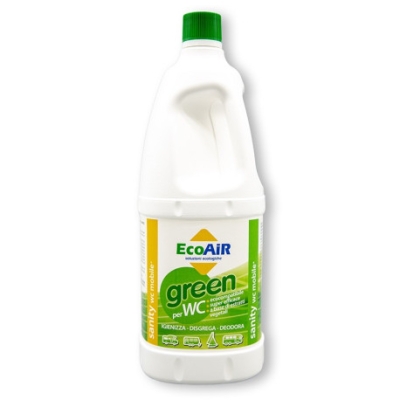 Еко препарат за химическа тоалетна EcoAir Sanity Green