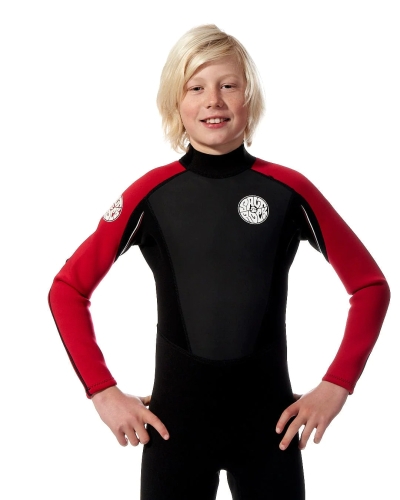 Saltrock Core Kids 3/2 Full Wetsuit Red 