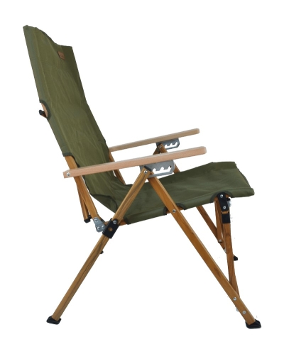 Сгъваем стол Campout Duden за къмпинг, кемпери и каравани в зелено