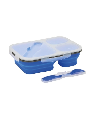 Nurgaz Campout Silicone Foldable Three Way Lunch Box