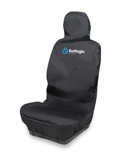 Предпазен и неормокаем калъф за седалка за кола Surflogic единичен в черно