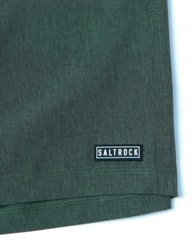 Къси панталони бордшорти Saltrock Amphibian II в тъмно зелено